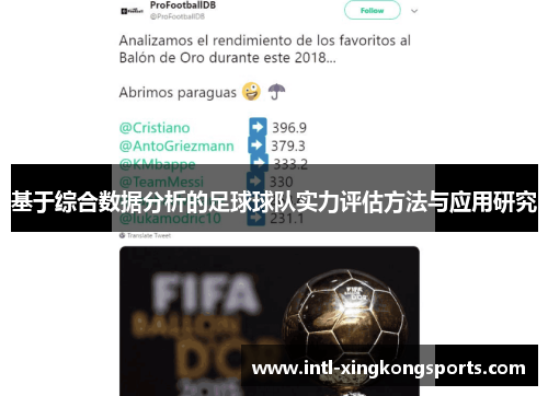 基于综合数据分析的足球球队实力评估方法与应用研究
