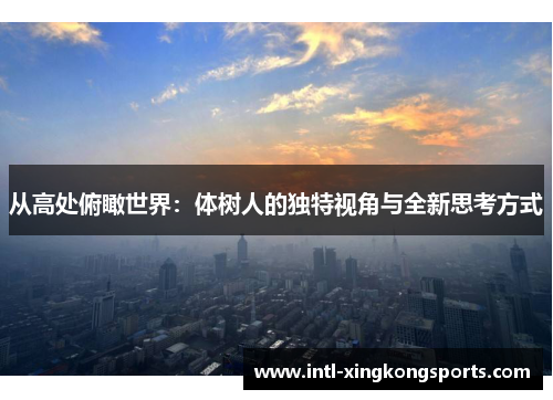 从高处俯瞰世界：体树人的独特视角与全新思考方式